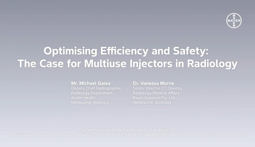 Optimizing Efficiency and Safety: The Case for Multiuse Injectors in Radiology