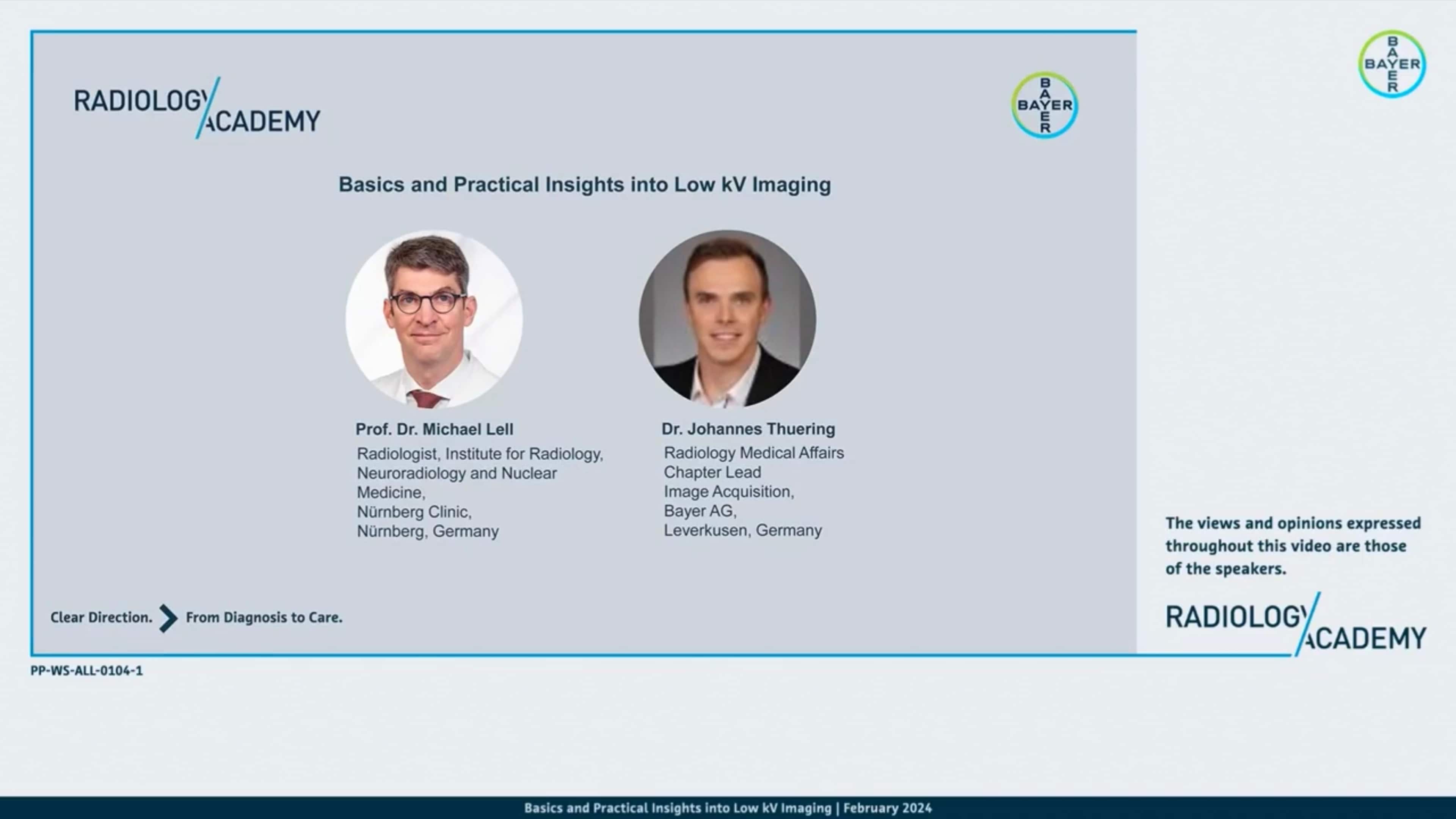 Basics and Practical Insights into Low kV Imaging