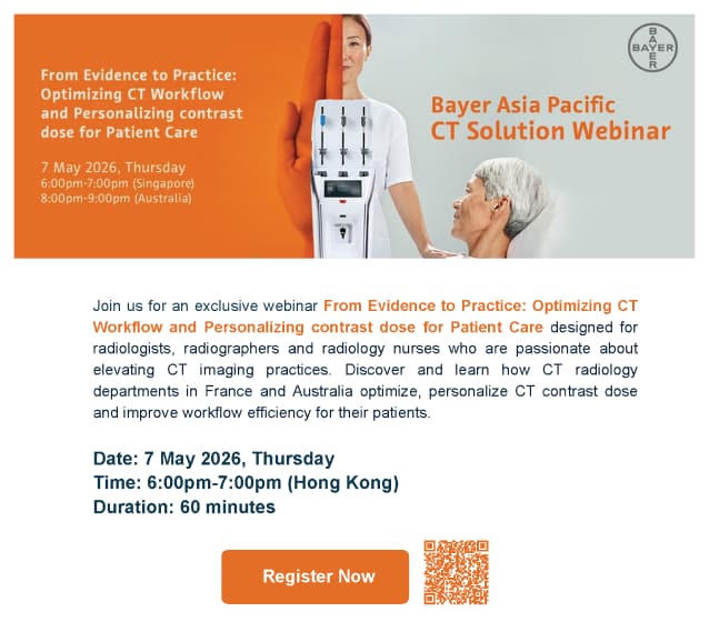 From Evidence to Practice: Optimizing CT Workflow and Personalizing contrast dose for Patient Care (07 May 2026)