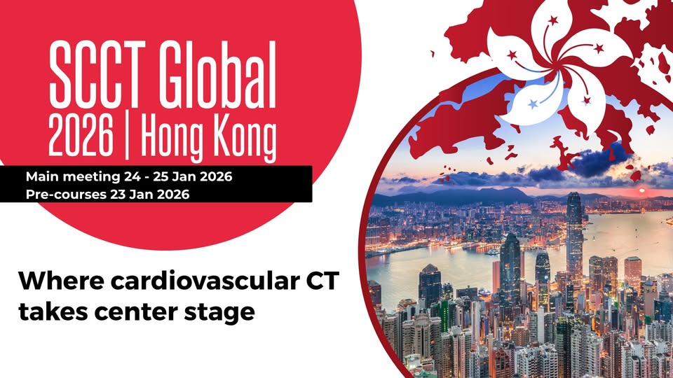 Society of Cardiovascular Computed Tomography (SCCT) Global 2026 in Hong Kong